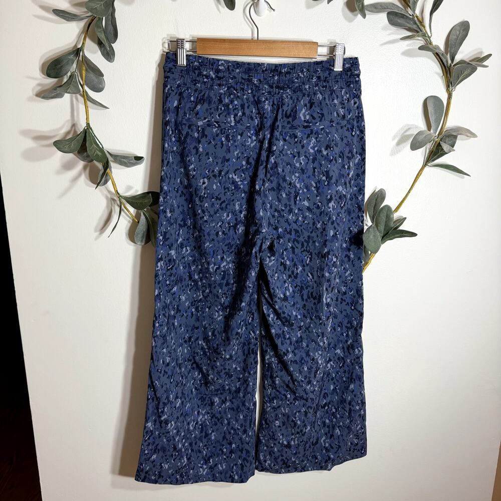 Athleta Blue Avenue Wide Leg Crop Pant - Picture 3 of 4
